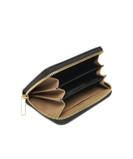 CALVIN KLEIN EMBOSSED LOGO Portafoglio medio zip around - Portafogli Donna