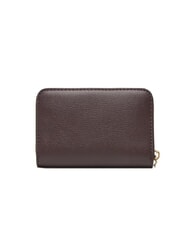 CALVIN KLEIN EMBOSSED LOGO Portafoglio medio zip around fudge/espresso - Portafogli Donna - 3