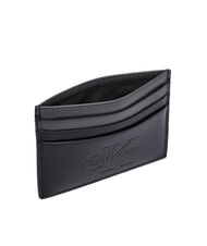 CALVIN KLEIN BOLD LOGO Porta carte di credito in pelle na black - Portafogli Uomo - 4