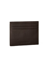 CALVIN KLEIN FOIL EMBOSS  Portacard piatto in pelle ck dark brown - Portafogli Uomo - 2