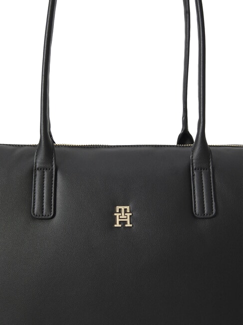 POPETTE SOFT Borsa shopping a spalla black - Borse Donna