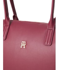 TOMMY HILFIGER POPETTE SOFT Borsa shopping a spalla deep rouge - Borse Donna - 3