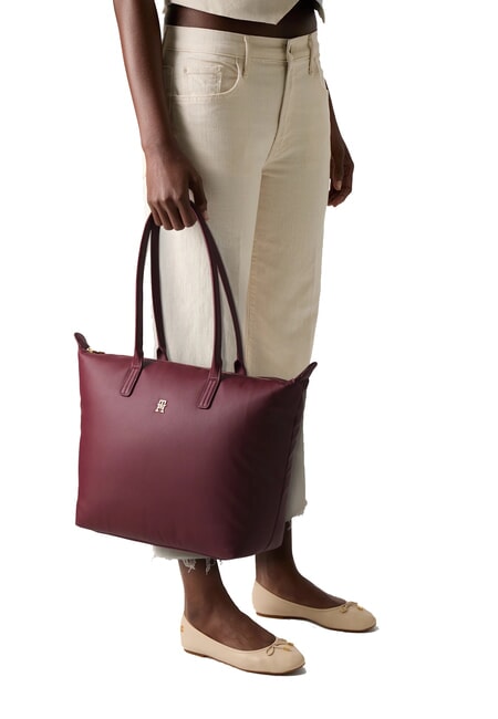 POPETTE SOFT Borsa shopping a spalla deep rouge - Borse Donna