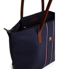 TOMMY HILFIGER POPETTE Borsa shopping a spalla space blue corp - Borse Donna - 4