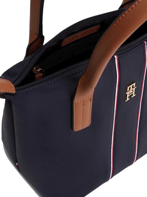 POPETTE Borsa tote mini con tracolla space blue corp - Borse Donna