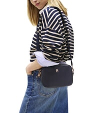 TOMMY HILFIGER POPETTE SOFT Borsa camera case a tracolla space blue / black - Borse Donna - 4