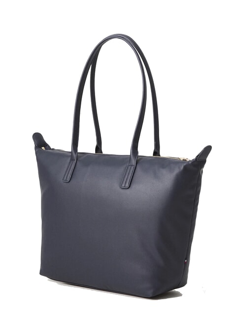 POPETTE SOFT Borsa shopping a spalla space blue / black - Borse Donna