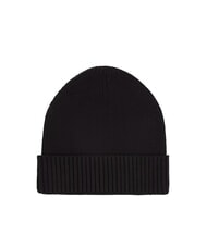 TOMMY HILFIGER TH FLAG Cappello beanie in cotone con risvolto - Cappelli