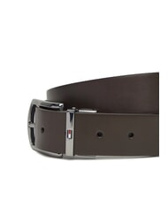 TOMMY HILFIGER DENTON Cintura in pelle testa di moro / black - Cinture - 3