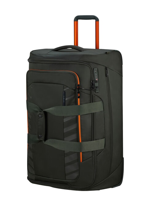 RESPARK  Trolley Borsone Grande forest green/orange - Trolley Semirigidi