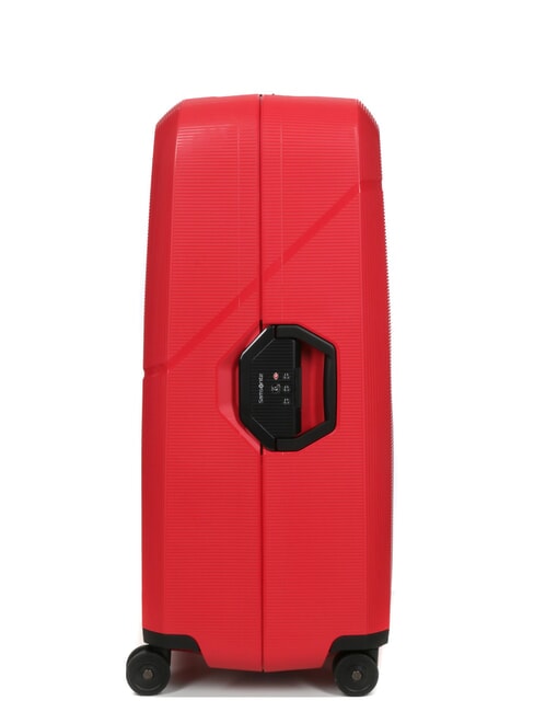 MAGNUM ECO Trolley misura grande hibiscus red - Trolley Rigidi
