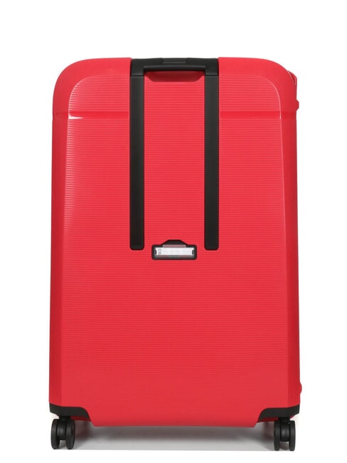 MAGNUM ECO Trolley misura grande hibiscus red - Trolley Rigidi