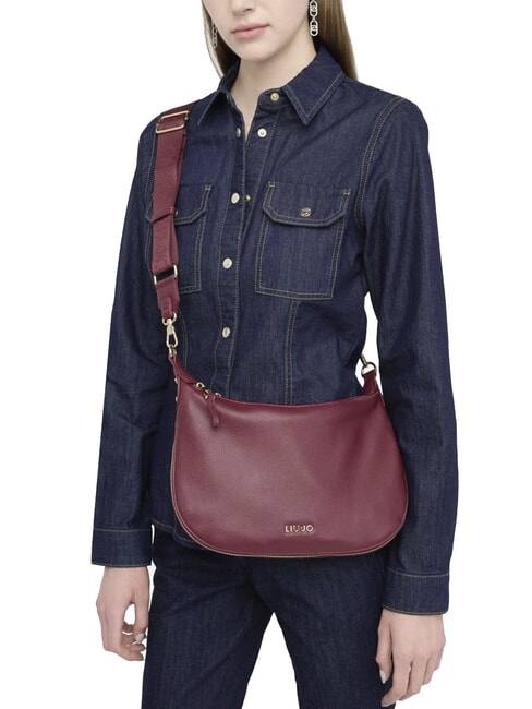 KALISKA Borsa hobo con tracolla red wine - Borse Donna