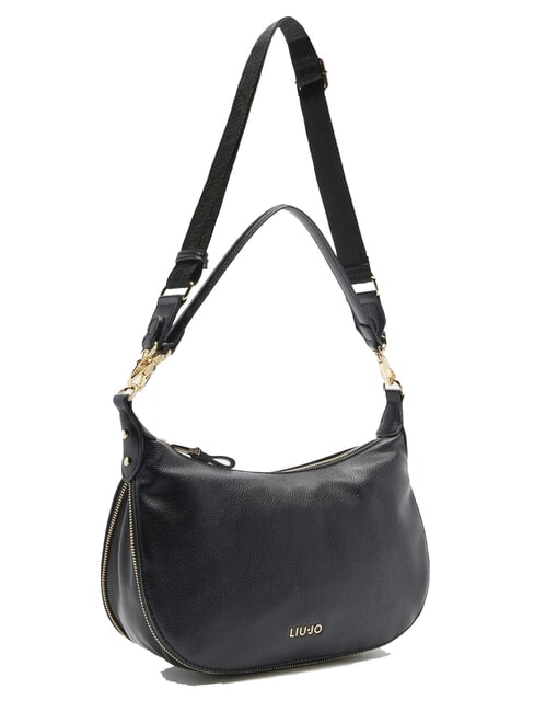KALISKA Borsa hobo con tracolla NERO - Borse Donna