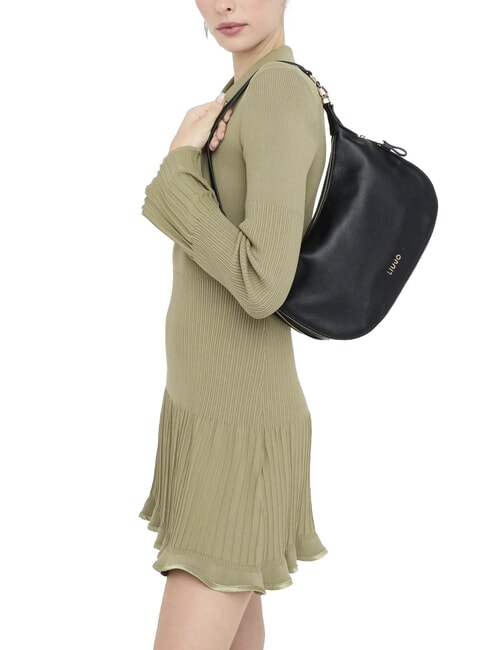 KALISKA Borsa hobo con tracolla NERO - Borse Donna