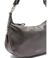 LIUJO KALISKA Borsa hobo con tracolla antracite met. - Borse Donna - 4
