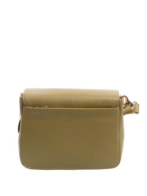 MELLOW Borsa in pelle a tracolla con flap aloe - Borse Donna