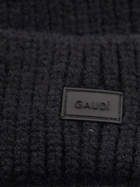 EVAN Cappello beanie con risvolto NERO - Cappelli