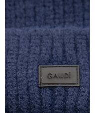 GAUDÌ EVAN Cappello beanie con risvolto blue - Cappelli - 2