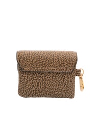 BORBONESE BRUNCH Portamonete con moschettone op naturale/nero - Portafogli Donna - 2