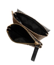 BORBONESE BRUNCH Portamonete con moschettone op naturale/nero - Portafogli Donna - 3