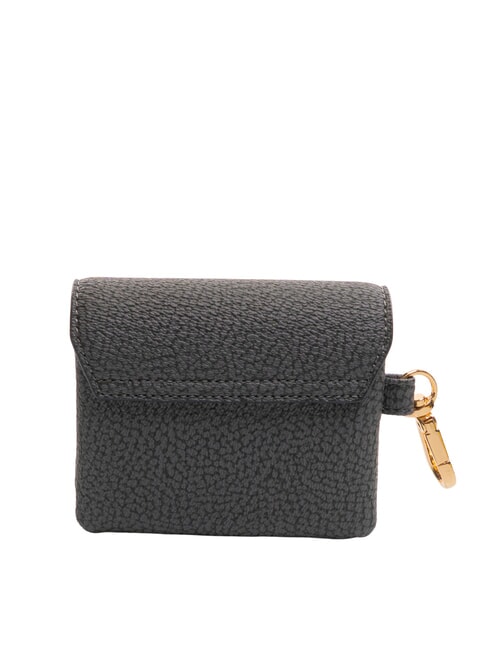 BRUNCH Portamonete con moschettone ardesia - Portafogli Donna