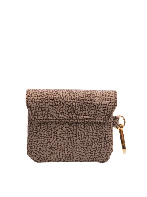 FLEXOS SOFT Portamonete con moschettone op naturale/nero - Portafogli Donna