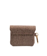 BORBONESE FLEXOS SOFT Portamonete con moschettone op naturale/nero - Portafogli Donna - 2