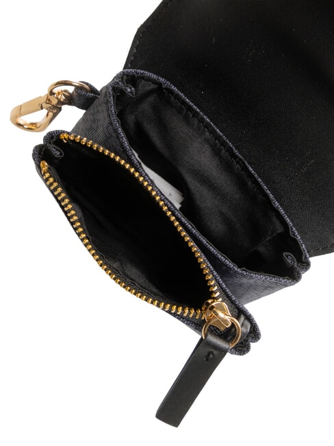 FLEXOS SOFT Portamonete con moschettone Nero - Portafogli Donna