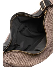 BORBONESE PLISSE Borsa a spalla grande op/natu - Borse Donna - 5