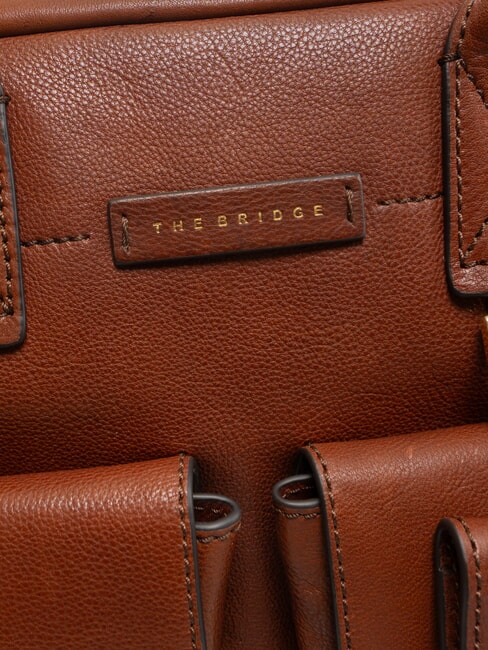 SERRISTORI Cartella in pelle porta pc 13" MARRONE - Cartelle Lavoro