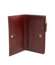 THE BRIDGE MATILDE Portafoglio grande in pelle Chianti/Bordeaux/Oro          - Portafogli Donna - 2