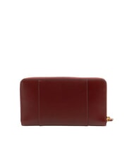 THE BRIDGE VIGNA  Portafoglio zip around in pelle Chianti/Bordeaux/Oro          - Portafogli Donna - 3