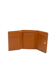 THE BRIDGE CECILIA Portafoglio in pelle cognac/oro - Portafogli Donna - 2