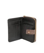BORBONESE FLEXOS SOFT Portafoglio medio con portamonete op naturale/nero - Portafogli Donna - 2