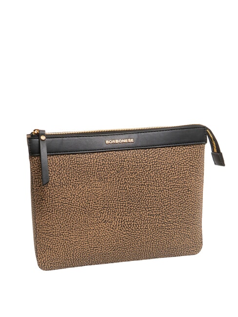 BRUNCH Pochette piatta op naturale/nero - Borse Donna