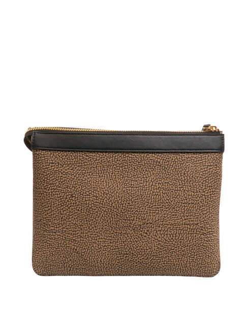 BRUNCH Pochette piatta op naturale/nero - Borse Donna