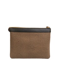 BORBONESE BRUNCH Pochette piatta op naturale/nero - Borse Donna - 4