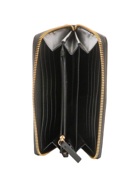 BIRDIE Portafoglio grande zip around Nero - Portafogli Donna