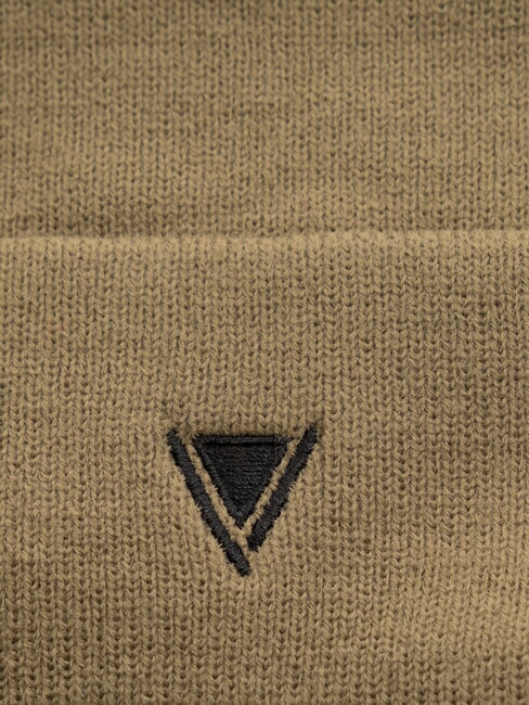 EVAN Cappello beanie logo ricamato MILITARY - Cappelli