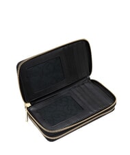 GATTINONI PLANETARIUM Portafoglio grande double zip monochrom lt grey/ black - Portafogli Donna - 2