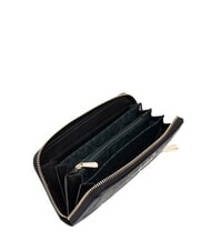 GATTINONI PLANETARIUM Portafoglio grande zip around monochrom lt grey/ black - Portafogli Donna - 2