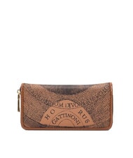 GATTINONI PLANETARIUM Portafoglio grande zip around monochrom tan - Portafogli Donna - 3