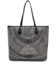 GATTINONI PLANETARIUM Borsa shopping media monochrom lt grey/ black - Borse Donna - 3
