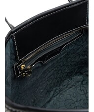 GATTINONI PLANETARIUM Borsa shopping media monochrom lt grey/ black - Borse Donna - 4