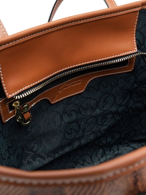 PLANETARIUM Borsa shopping media monochrom tan - Borse Donna