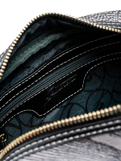 PLANETARIUM Borsa a tracolla con tasca monocromat.black/black - Borse Donna