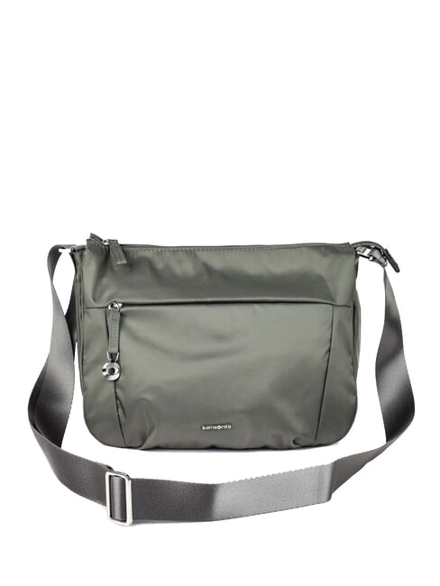 MOVE 5.0  Borsa morbida a tracolla gunmetal green - Borse Donna