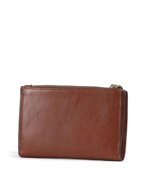 STORY DONNA Portafoglio in pelle con portamonete MARRONE - Portafogli Donna