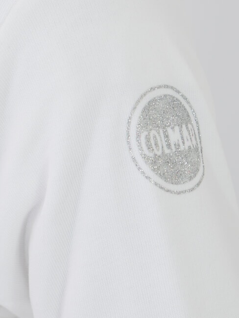 CONNECTIVE KIDS Felpa full zip con dettagli glitterati white - Felpe Bambini